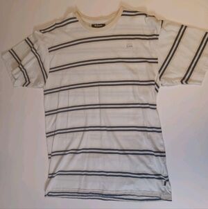 Barney B. Cools Men's Shirt Large White, Blue, Tan